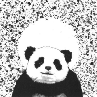 Panda  Monochrome
