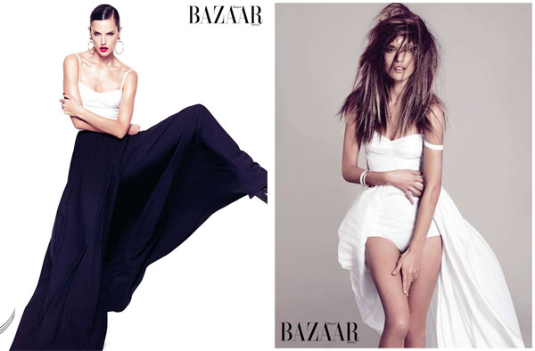 Алессандра Амбросио для Harper's Bazaar Spain