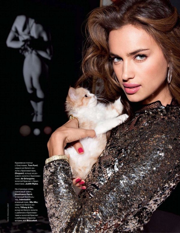 Ирина Шейк (Irina Shayk) для журнала Tatler