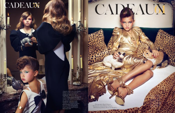Неоднозначная фотосессия для Парижского Vogue