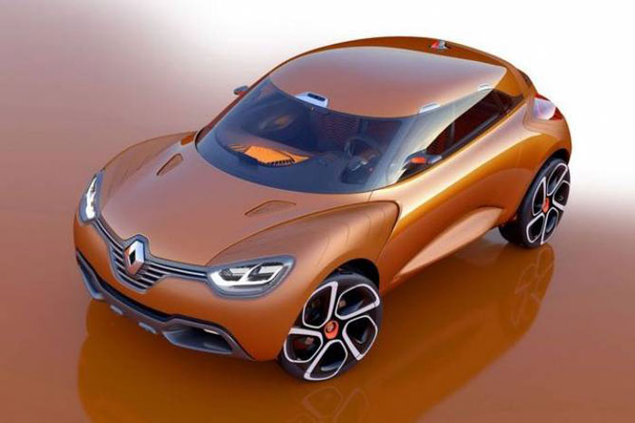 Концептуальный компактный кроссовер Renault Captur