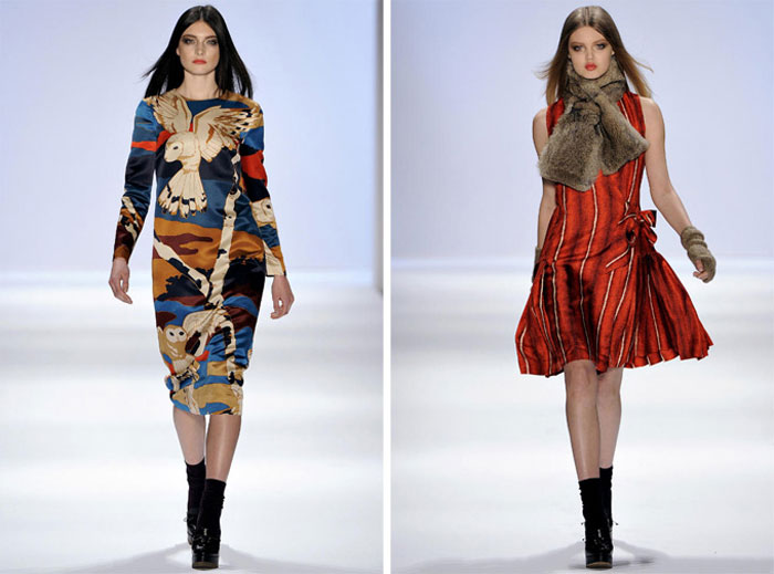 Неделя моды Jill Stuart Нью-Йорке