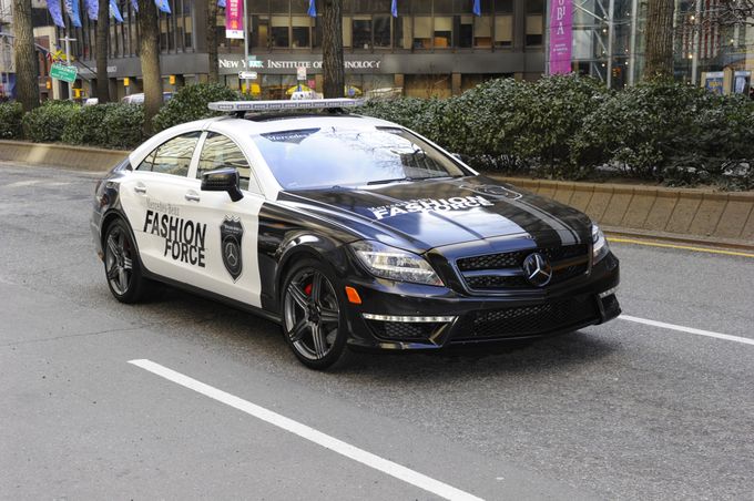 Mercedes-Benz CLS 63 AMG для недели моды в Нью-Йорке
