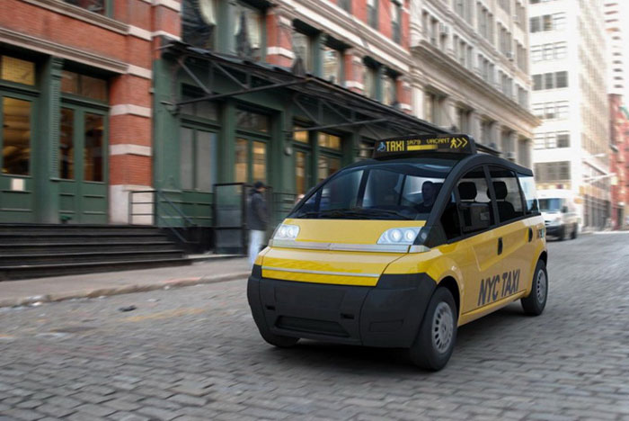 Концепт Karsan V1 New York City Taxi