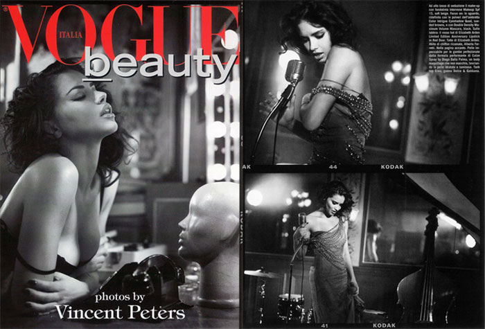 Адриана Лима в Vogue Italia