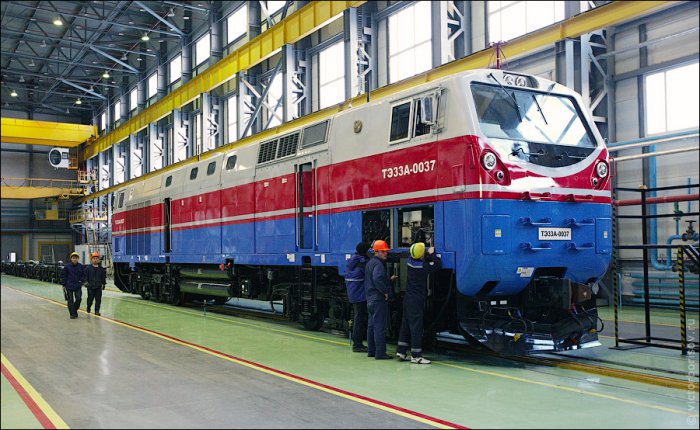 Завод по производству тепловозов