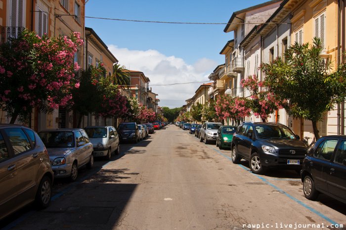 Виареджио (Viareggio) - курортный город в Италии