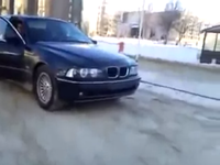 ДПС без номеров на BMW