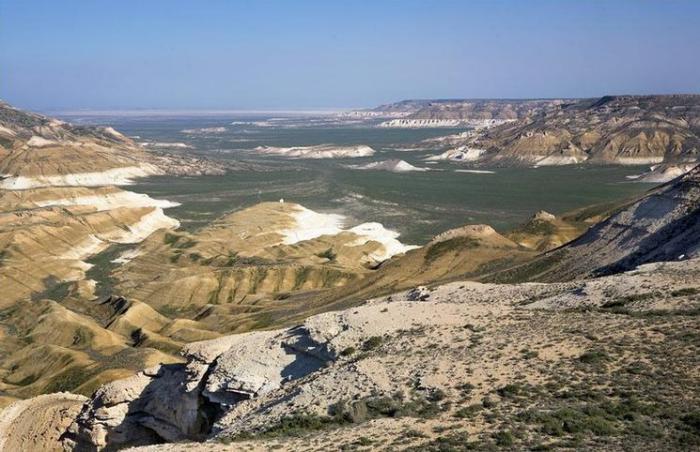 Полуостров Мангистау в Казахстане