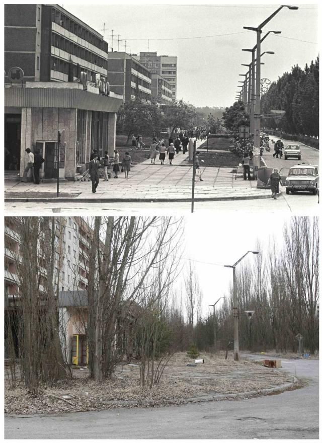 Припять: тогда и через 25 лет