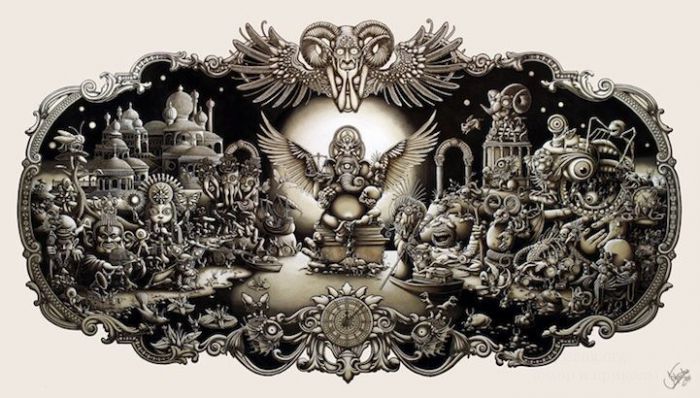 Портреты ручкой