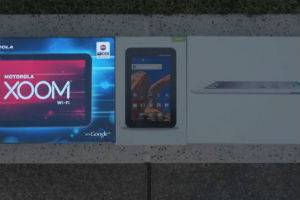 Краш-тест планшетов iPad 2, Motorola Xoom и Samsung Galaxy Tab
