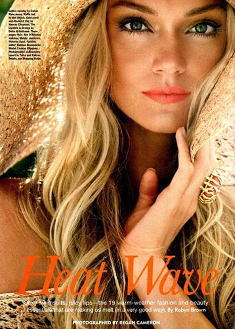 Lindsay Ellingson в журнале Allure (Июнь 2011)