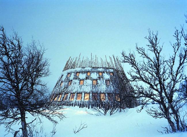 Ресторан Tusen в горах (7 фото)