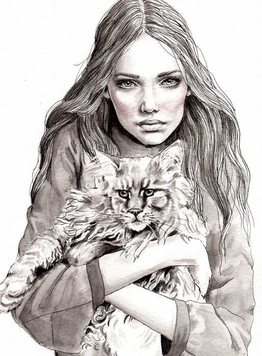 Красивые иллюстрации Hanna Muller
