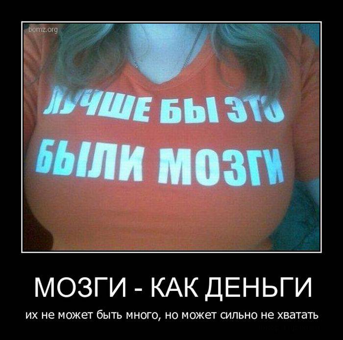 Заряд позитива в демотиваторах