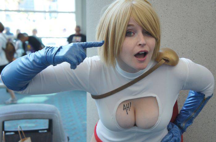 Девушки с международного фестиваля Comic-Con 2011