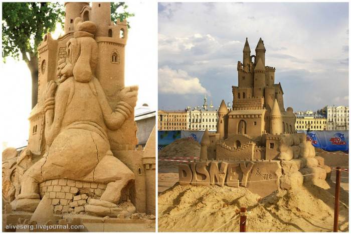 Международный Фестиваль песчаных скульптур в Питере