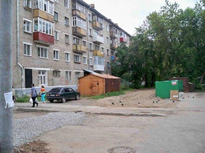 Классно разрисованные гаражи