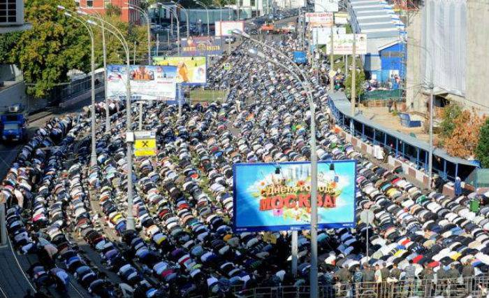 Курбан Байрам в Москве
