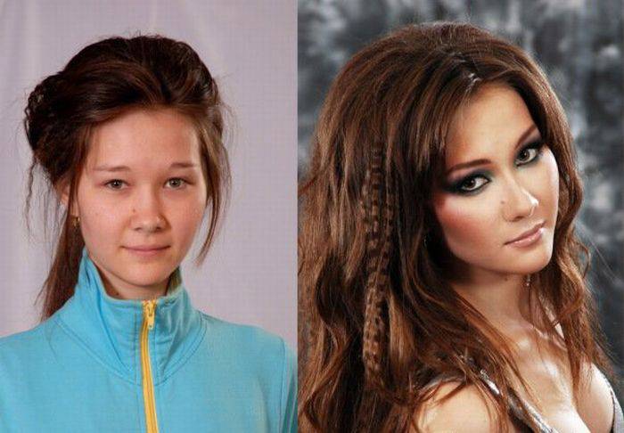 Крутые чудеса макияжа
