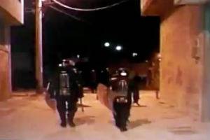 Выстрел полицейского в упор