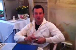 Ксюша Собчак и лидер движения Наши