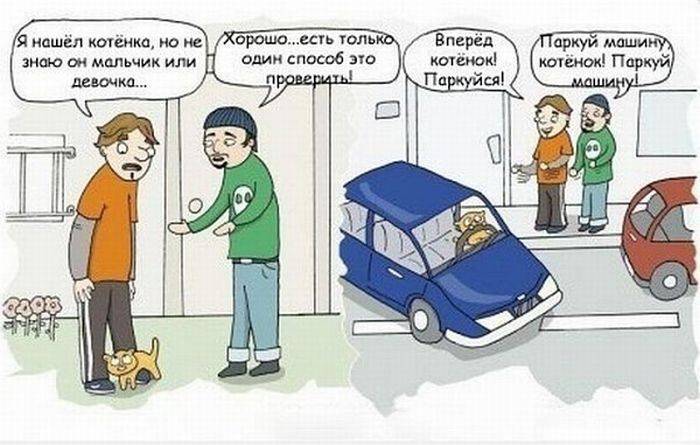 Подборка прикольных комиксов и карикатур