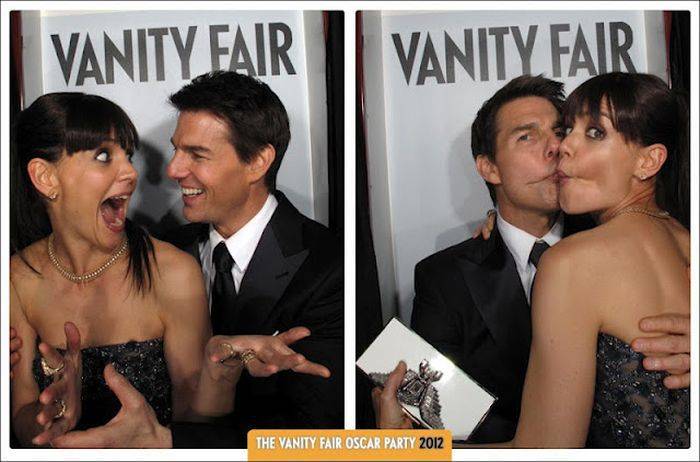 Знаменитости на Vanity Fair Oscar Party 2012