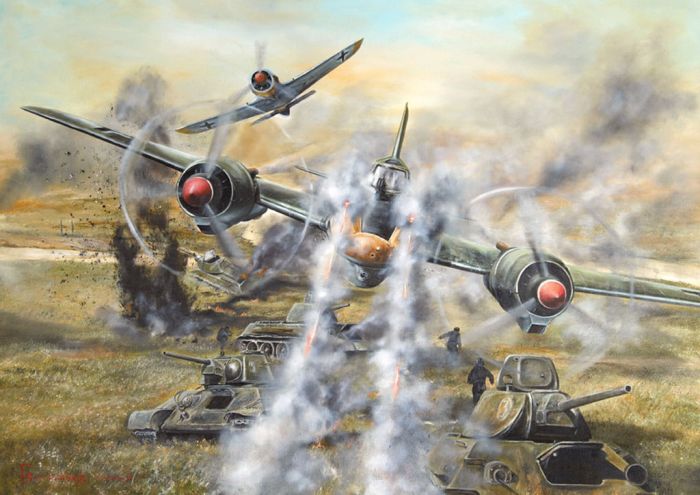 Военные рисунки (21 рисунок)
