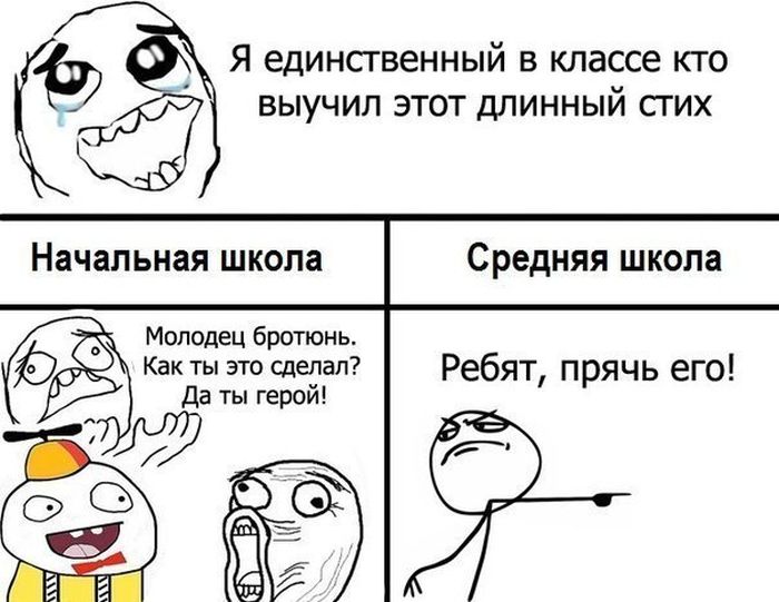 Прикольные комиксы (30 картинок)
