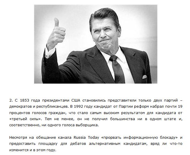 Интересные фактов о президентах США