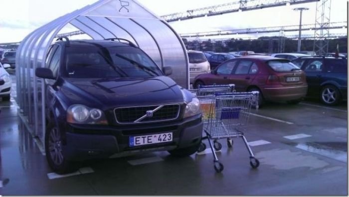 Забавные авто приколы