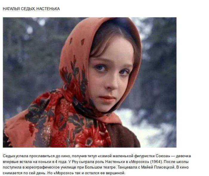 Судьба сказочных красавиц из советского кино