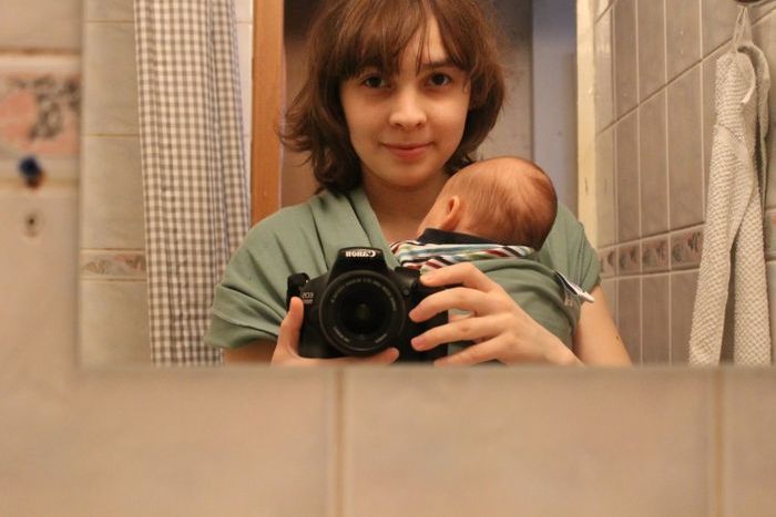 Один день из жизни молодой мамы