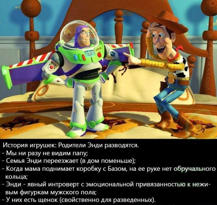 Интересный взгляд на мультфильмы
