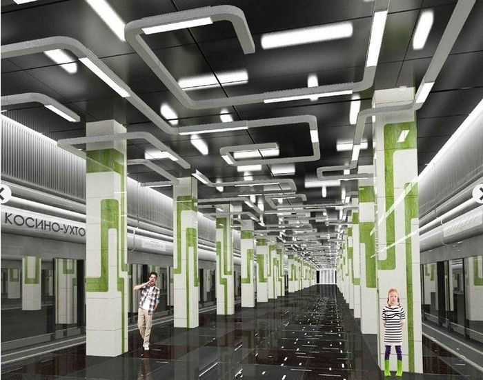 Проекты дизайна московских станций метро