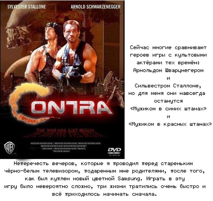 Ностальгия! Любимые игры из нашего детства: "Contra"