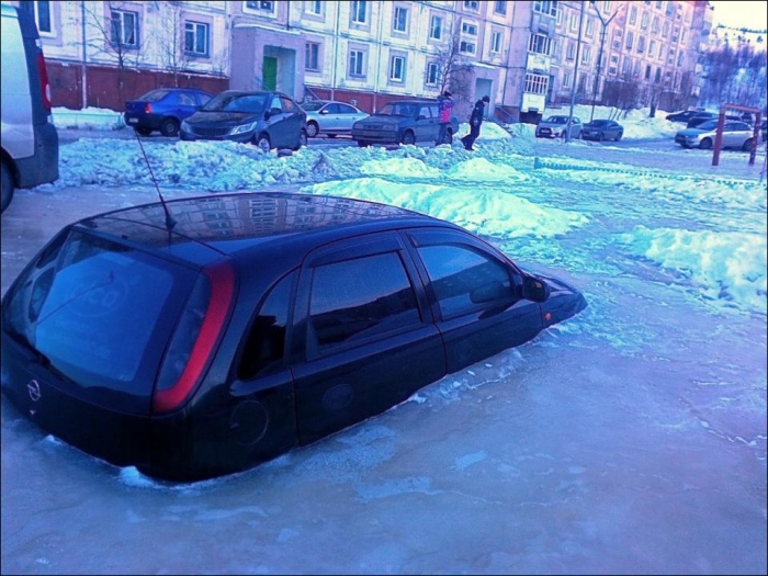 Приход весны в Мурманскую область