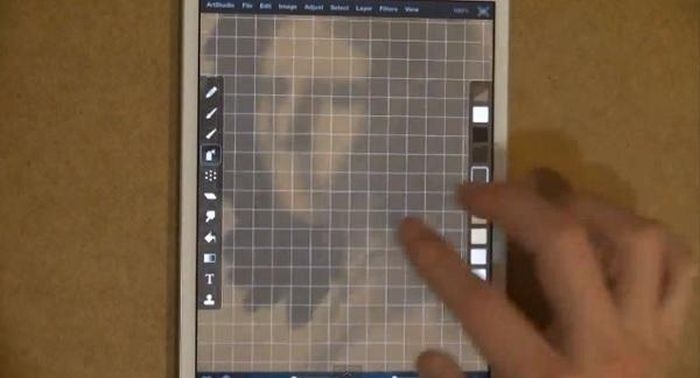 Шедевр на планшете iPad