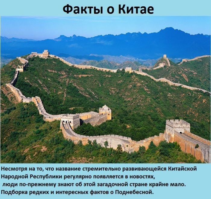 Уникальная коллекция фактов о Китае