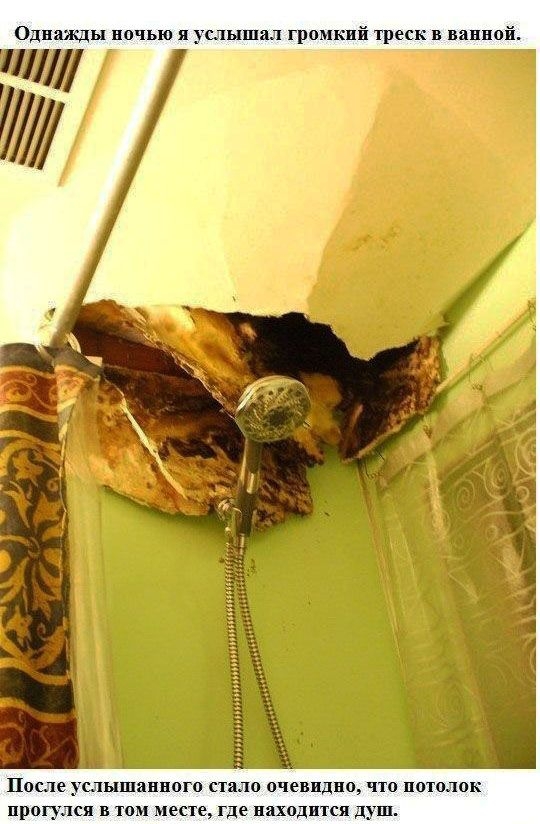 Неприятный сюрприз в ванной