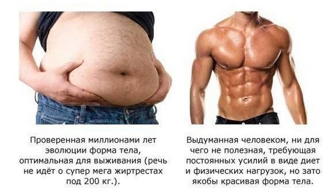 Плюсы и минусы большого живота