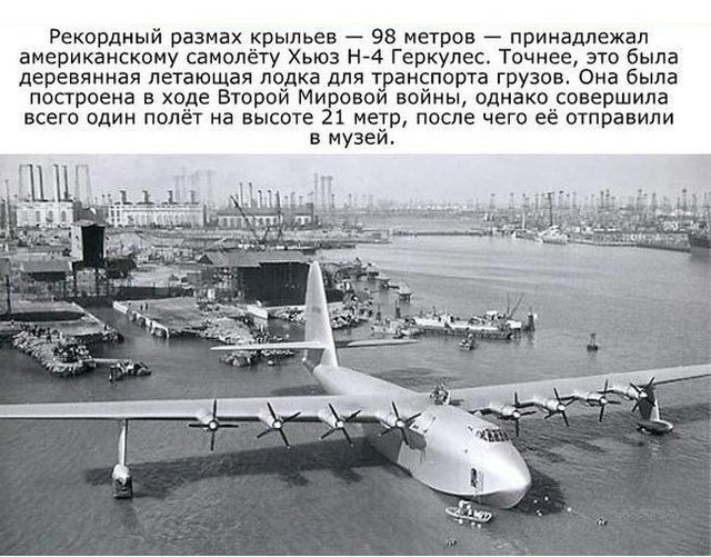 Факты об авиации