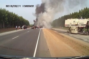 Взрыв на трассе