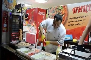 Сумасшедший шаурмен