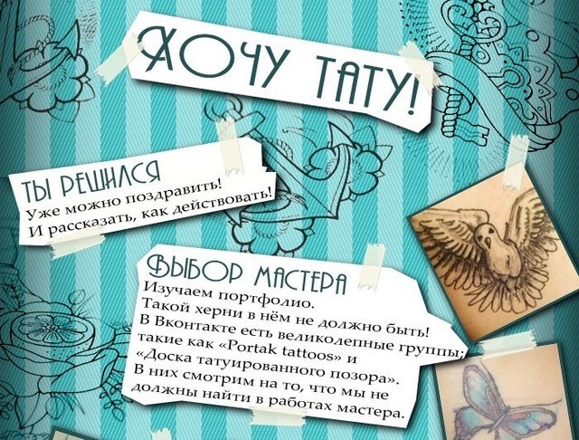 Сделать себе татуировку или нет?