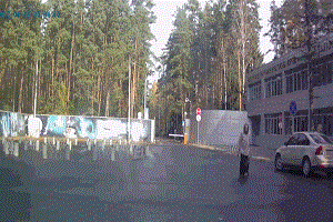 Девушка была за рулем