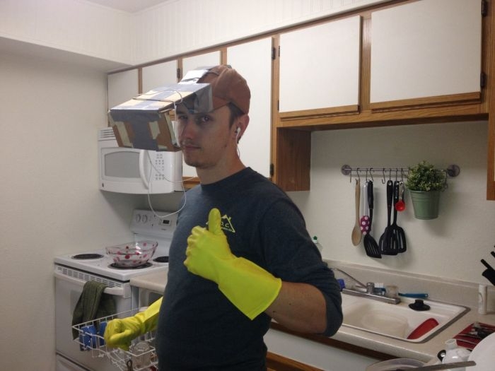Самодельный Google Glass