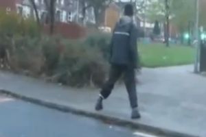 Красиво идет домой